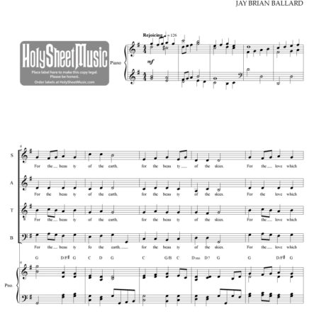 Thanksgiving Archives - Holy Sheet Music